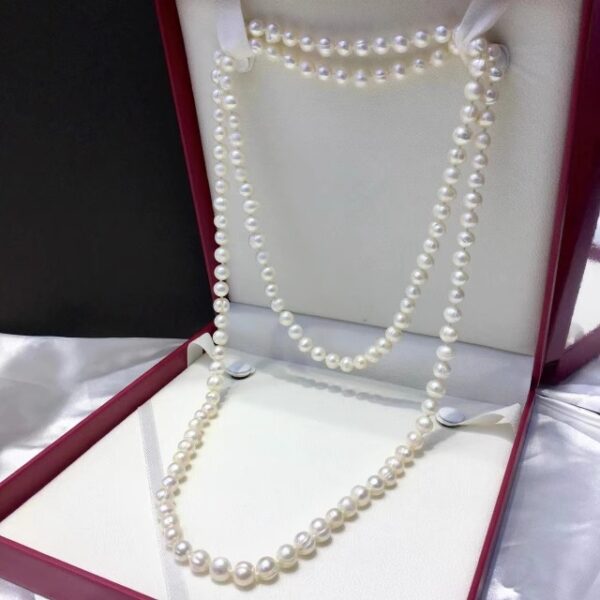 Natural freshwater pearl necklace - Image 2