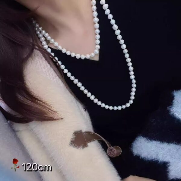 Natural freshwater pearl necklace - Image 4