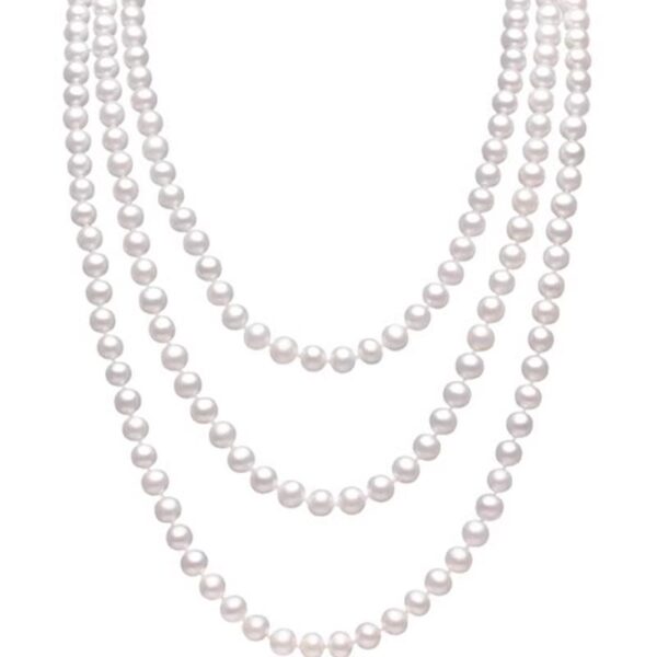 Natural freshwater pearl necklace - Image 3